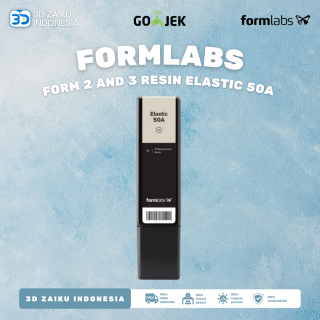 Original Formlabs Form 2 and 3 Resin Elastic 50A for 3D Printing